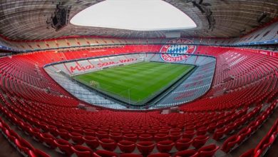 Bayern Münih’in tribünleri kapandı