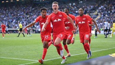 RB Leipzig 90+3’te puanı çıkardı, Bielefeld küme düştü